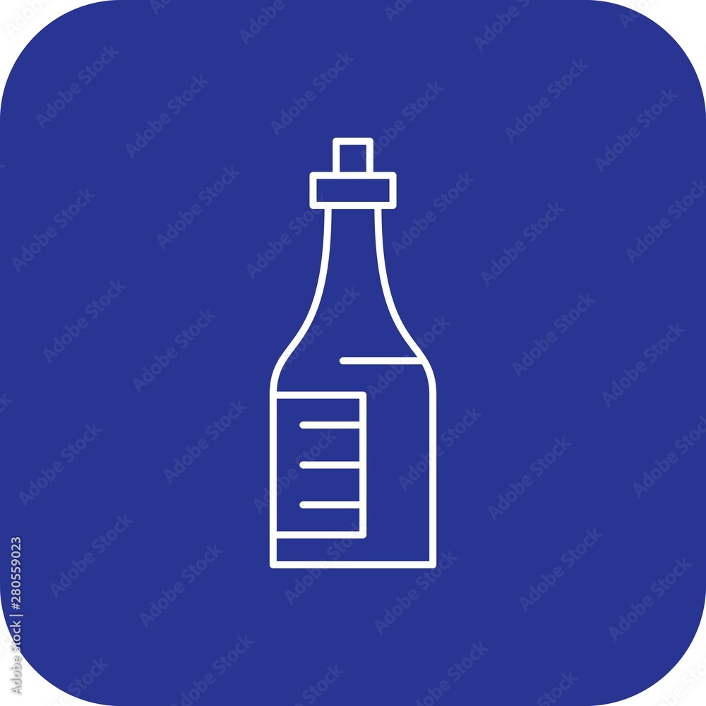 Bottle of Rum icon for your project Bottle of Rum icon for your project