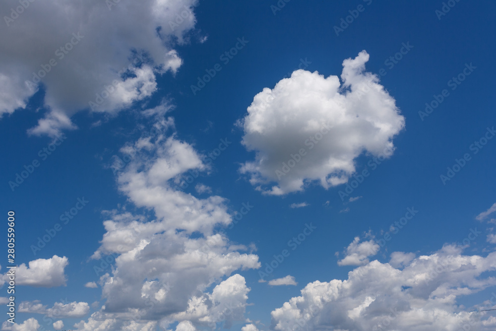 Sky landscape with Cumulus clouds Sky landscape with Cumulus clouds