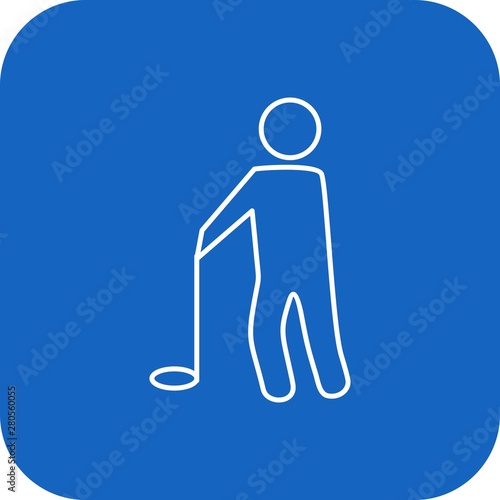  Golf Player icon for your project
