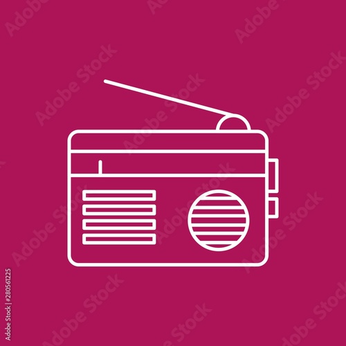 Radio icon for your project