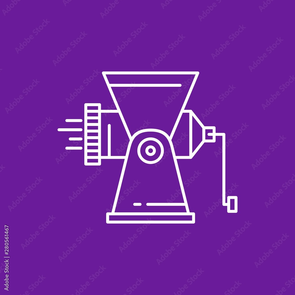 Meat Grinder icon for your project Meat Grinder icon for your project