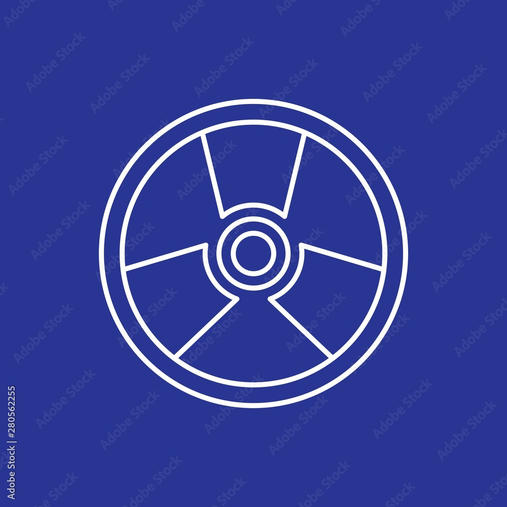 Radiation icon for your project Radiation icon for your project