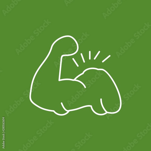 Body builder icon for your project