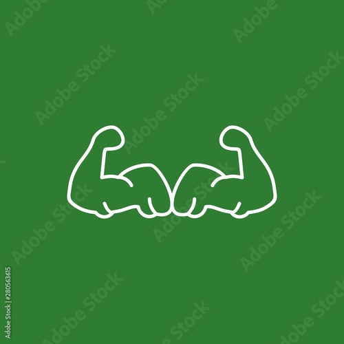 Body builder icon for your project