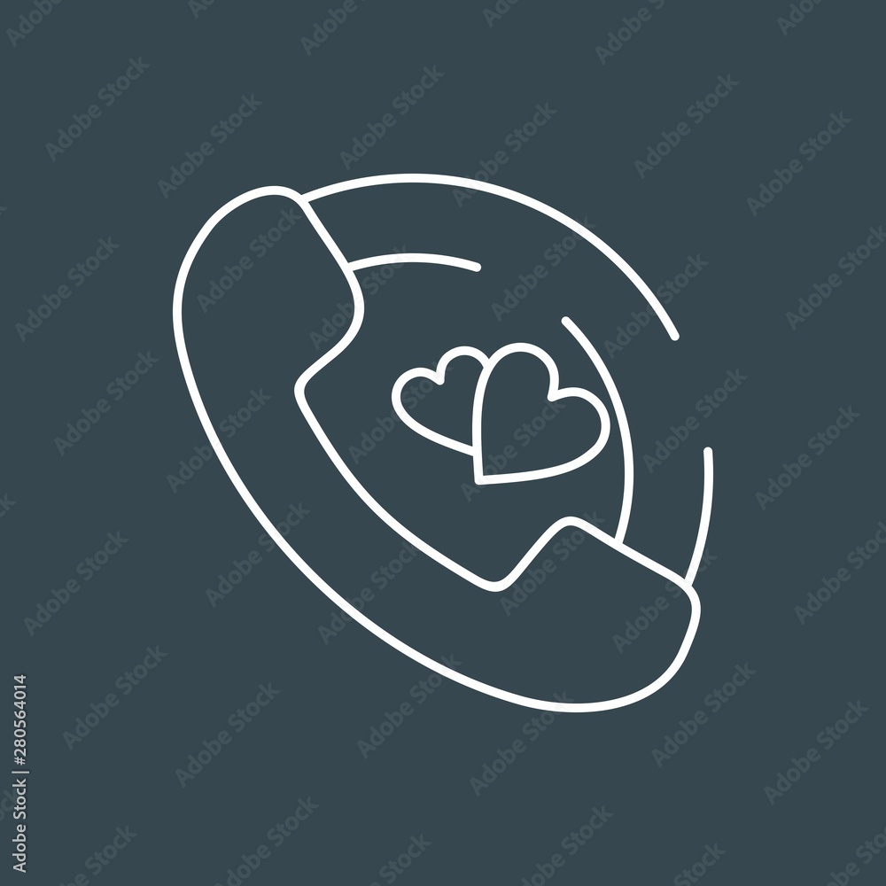 Love Phone icon for your project Love Phone icon for your project