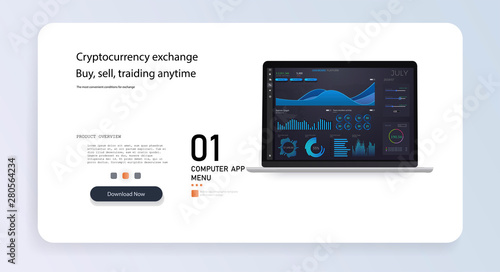 Infographic dashboard template with flat design graphs and pie charts Online statistics and data Analytics. Information Graphics elements