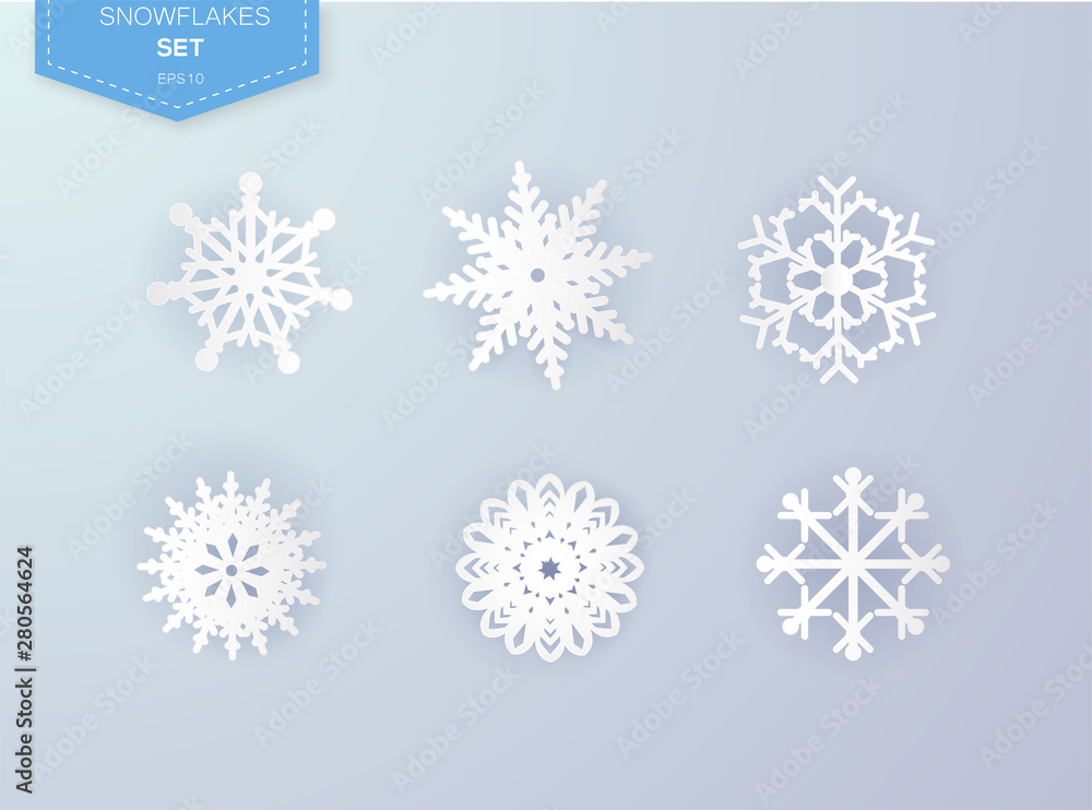 Heavy snowfall, snowflakes in different shapes and forms, vector illustration. Many white cold flake elements isolated on transparent background. White snowflakes flying in the air. Heavy snowfall, snowflakes in different shapes and forms, vector illustration. Many white cold flake elements isolated on transparent background. White snowflakes flying in the air.
