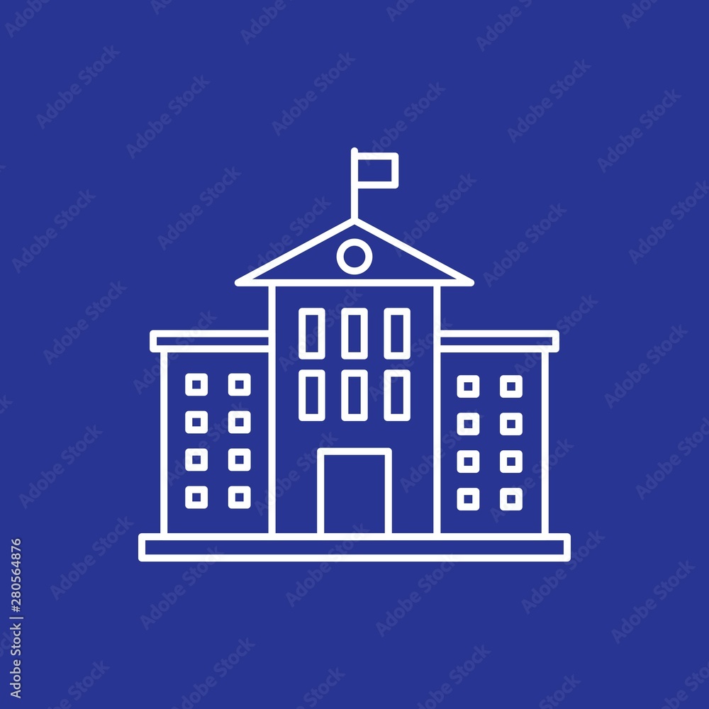 School icon for your project School icon for your project