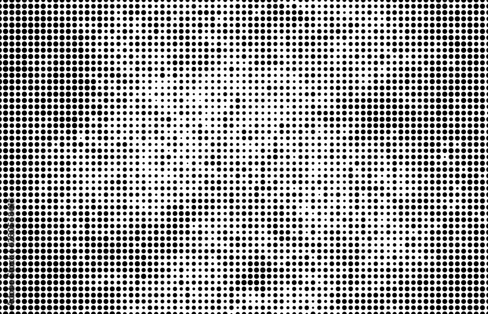 Halftone texture is black and white. Abstract monochrome background of dots. Halftone texture is black and white. Abstract monochrome background of dots.