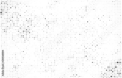 Halftone texture abstract black and white.