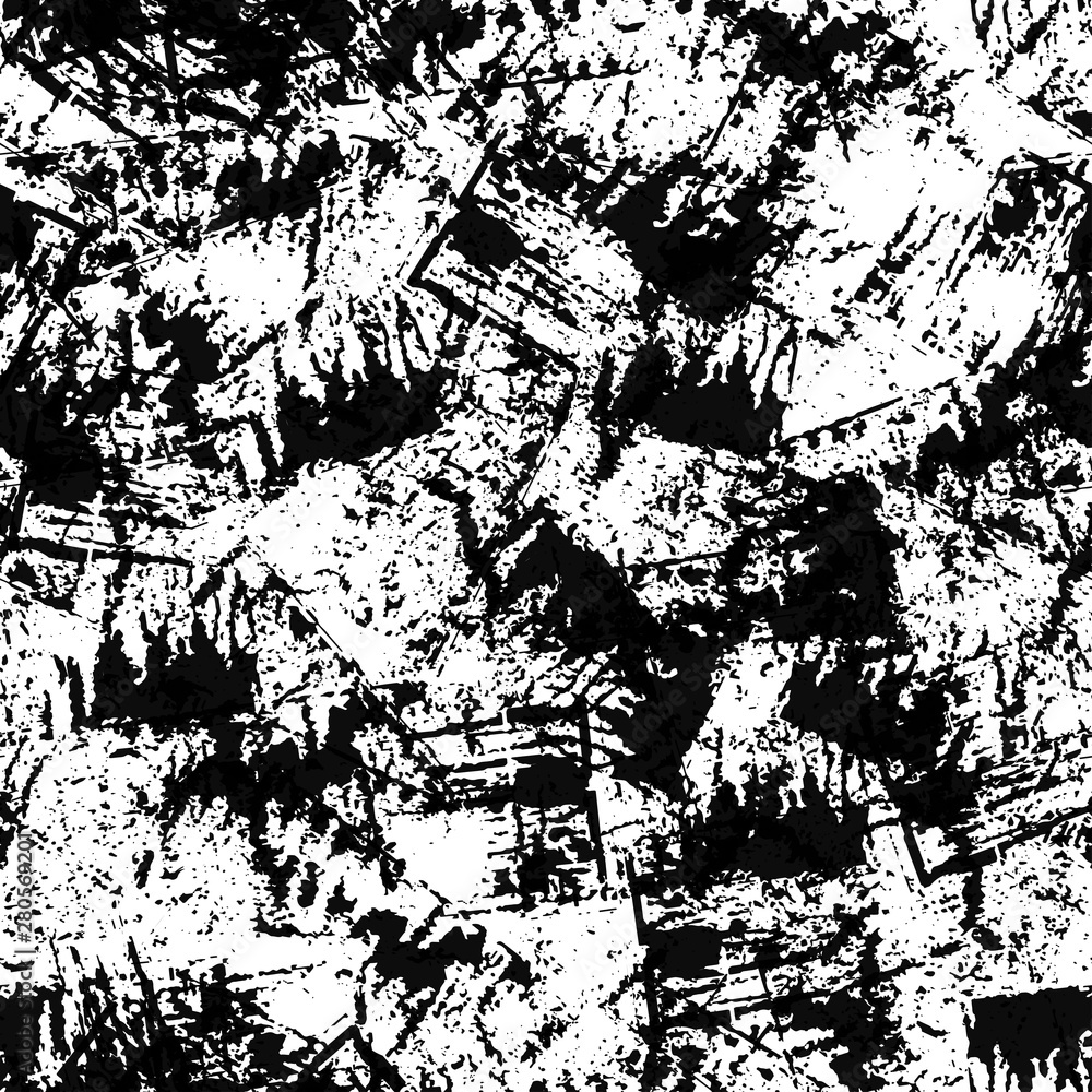 Grunge background black and white vector seamless. Grunge background black and white vector seamless.
