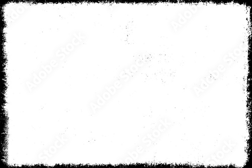 Grunge background black and white. Cracks, chips, scratches, dust texture. Abstract city wall. Dirty old surface. Vector vintage pattern.