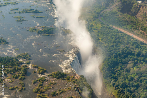 flight of angels over Victoria Falls 