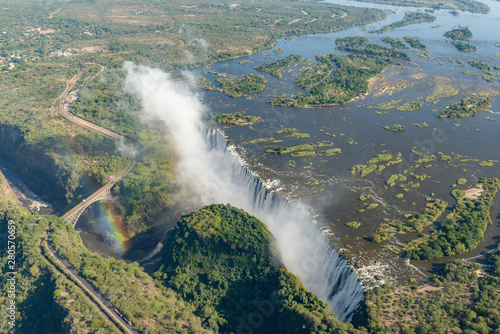 flight of angels over Victoria Falls 