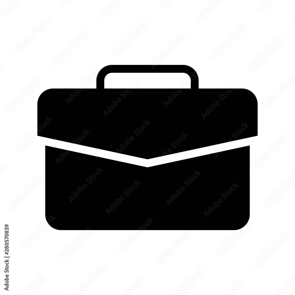 Handbag vector illustration, Baggage solid style icon Handbag vector illustration, Baggage solid style icon
