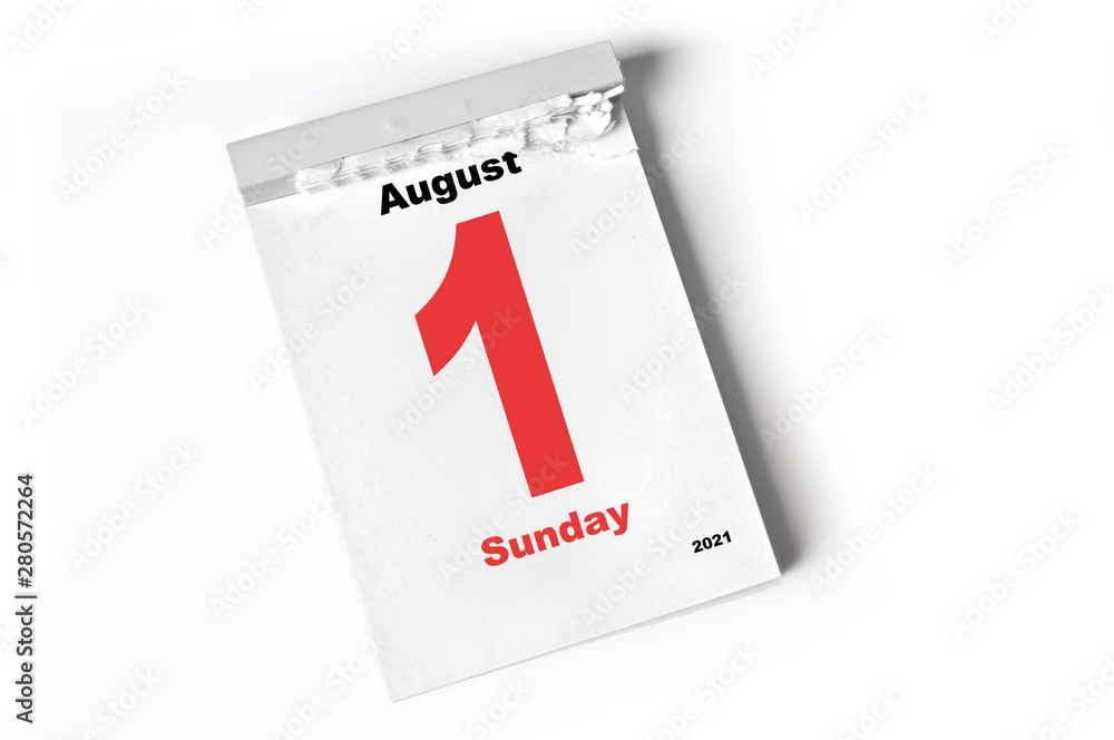 1. August 2021 1. August 2021