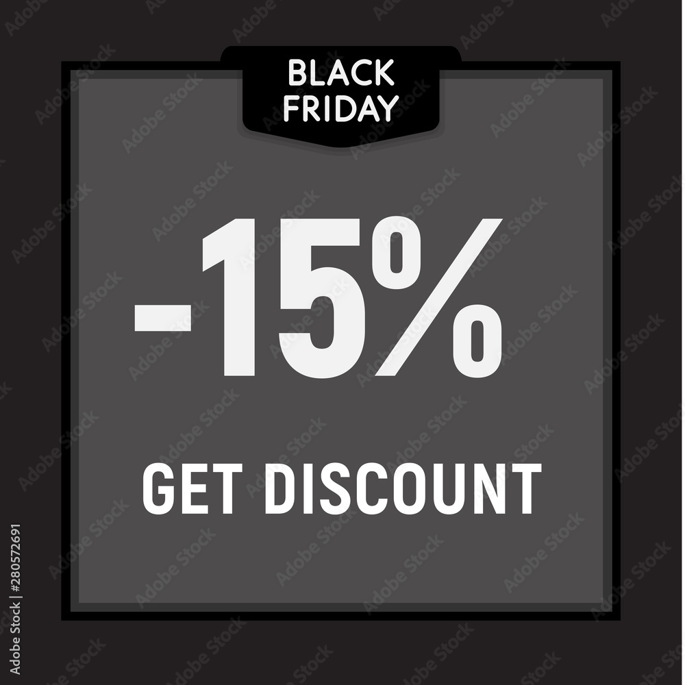 Black friday sale, limited offer, get discount web button. Vector poster. Black friday sale, limited offer, get discount web button. Vector poster.