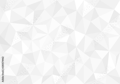Abstract triangular background. Gray geometric polygonal pattern.
