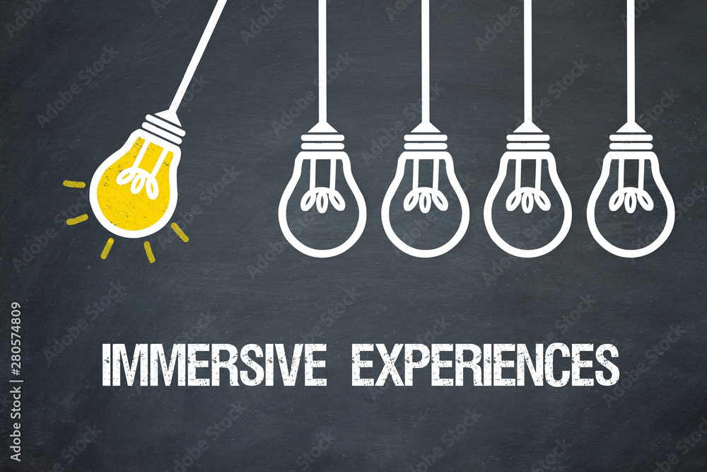 Fototapeta premium Immersive Experiences