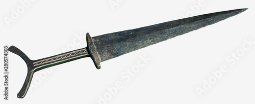 Old wrought sword