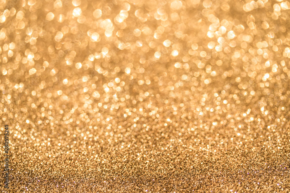 Festive golden texture for New Year and Christmas cards background