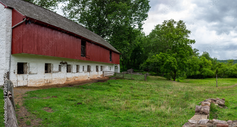 Barn At Hopwell Iron Furnace Barn At Hopwell Iron Furnace