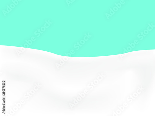 EPS 10 vector. Realistic milk or yogurt background made with gradient mesh.