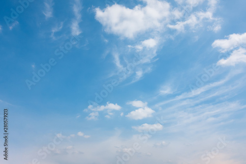 The vast blue sky and clouds sky © ruixue