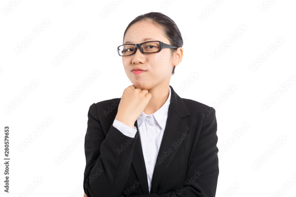 attractive asian businesswoman in the office attractive asian businesswoman in the office