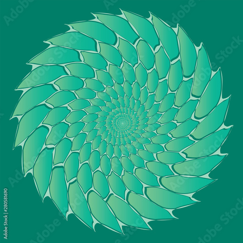 Abstract floral background