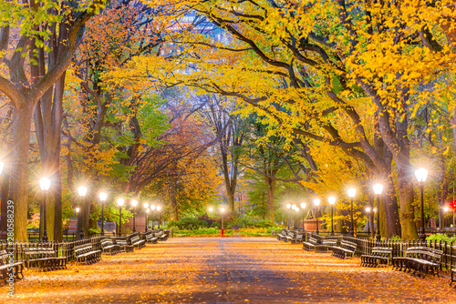 Central Park New York City Autumn