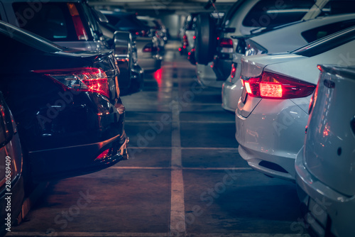 dark undergrond parking