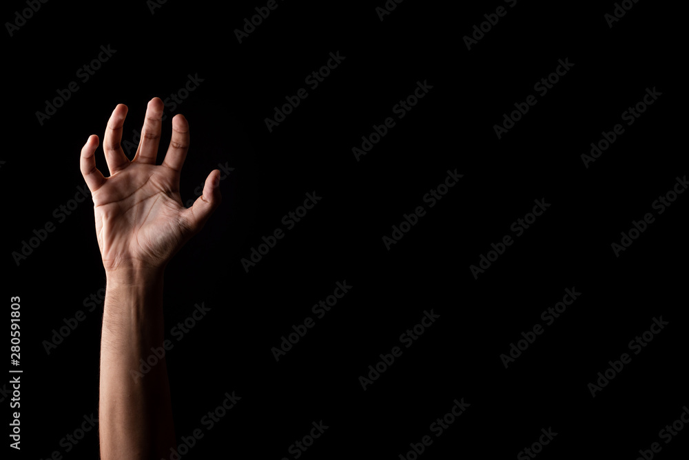 Fototapeta premium Mãos agressivas