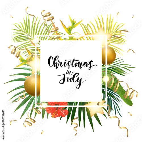 Christmas on the summer bea...