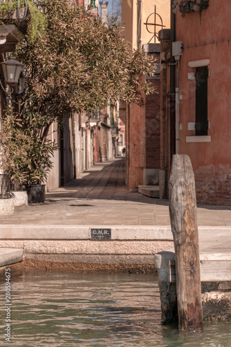 Venice, Italy, Street Canals and Tipical Buildings © Peto
