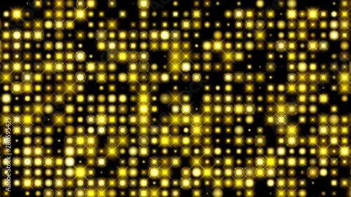 Golden Light-Looped Background