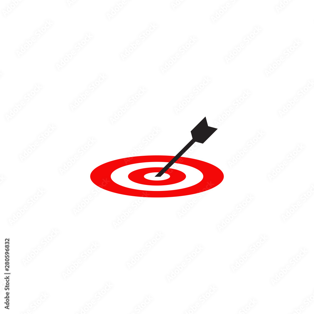Target icon logo design vector template Target icon logo design vector template