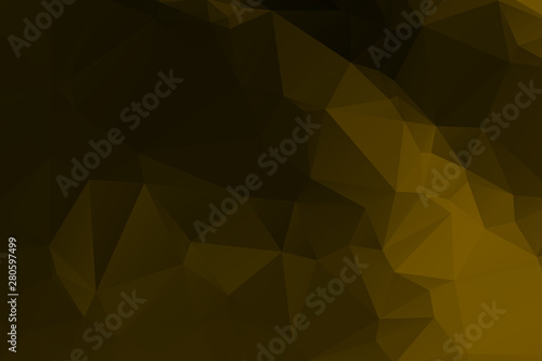 Vector Abstract geometric darkness black shape polygonal style