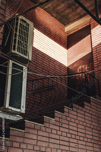 wall of a house