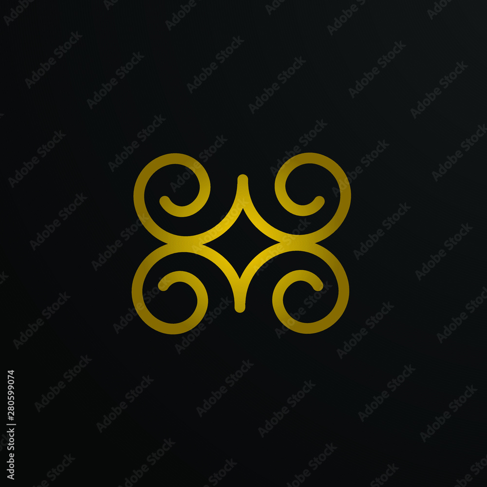 circle logo icon for wedding ornament circle logo icon for wedding ornament