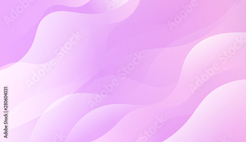 Curve Line Layer Background. For Your Design Wallpaper, Presentation, Banner, Flyer, Cover Page, Landing Page. Vector Illustration with Color Gradient.