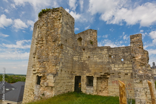 Beaufort en Vallée - Château en ruine