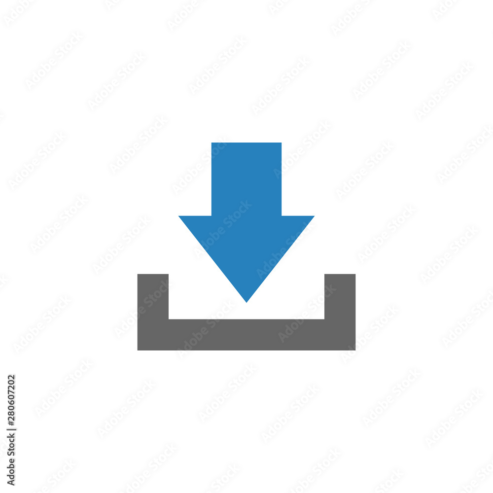 Download vector icon, download symbol vector Download vector icon, download symbol vector