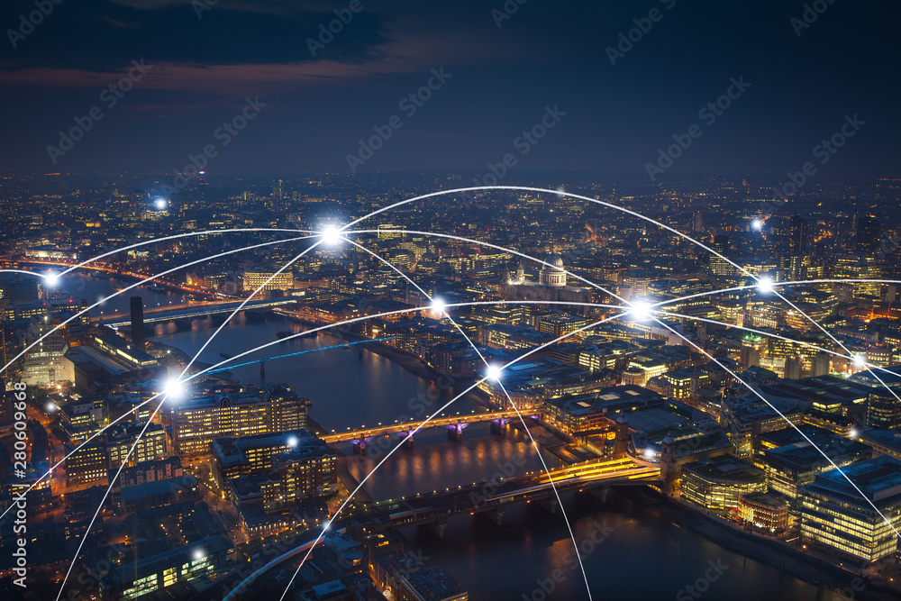 London office building for network and future concept
