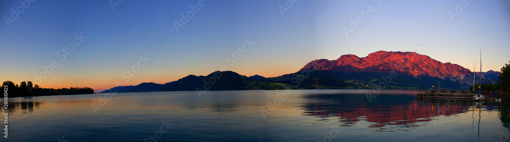 Attersee sunset