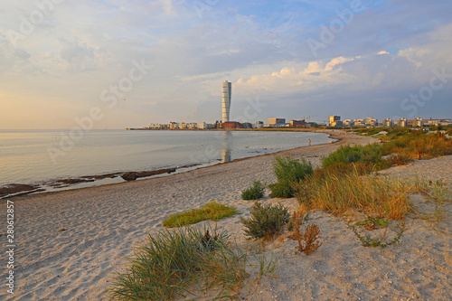 Malmö City Panorama Beach photo