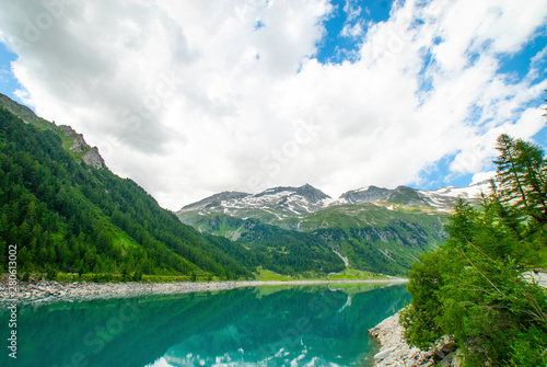 Anterselva Lake, Ahrntal, Valle Aurina, Trentino Alto Adige, Bolzano, Trentino Alto Adige, South Tirol, Italy, Europe