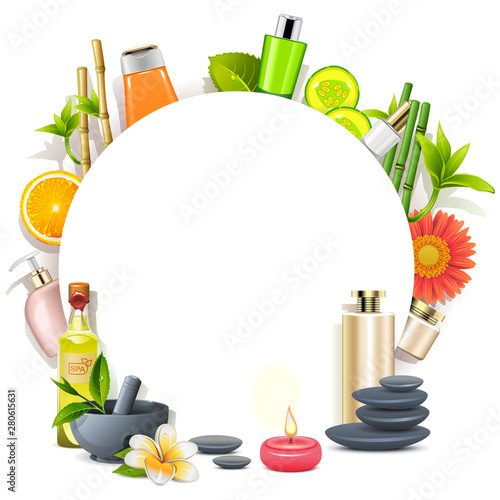 Vector Body Care Concept