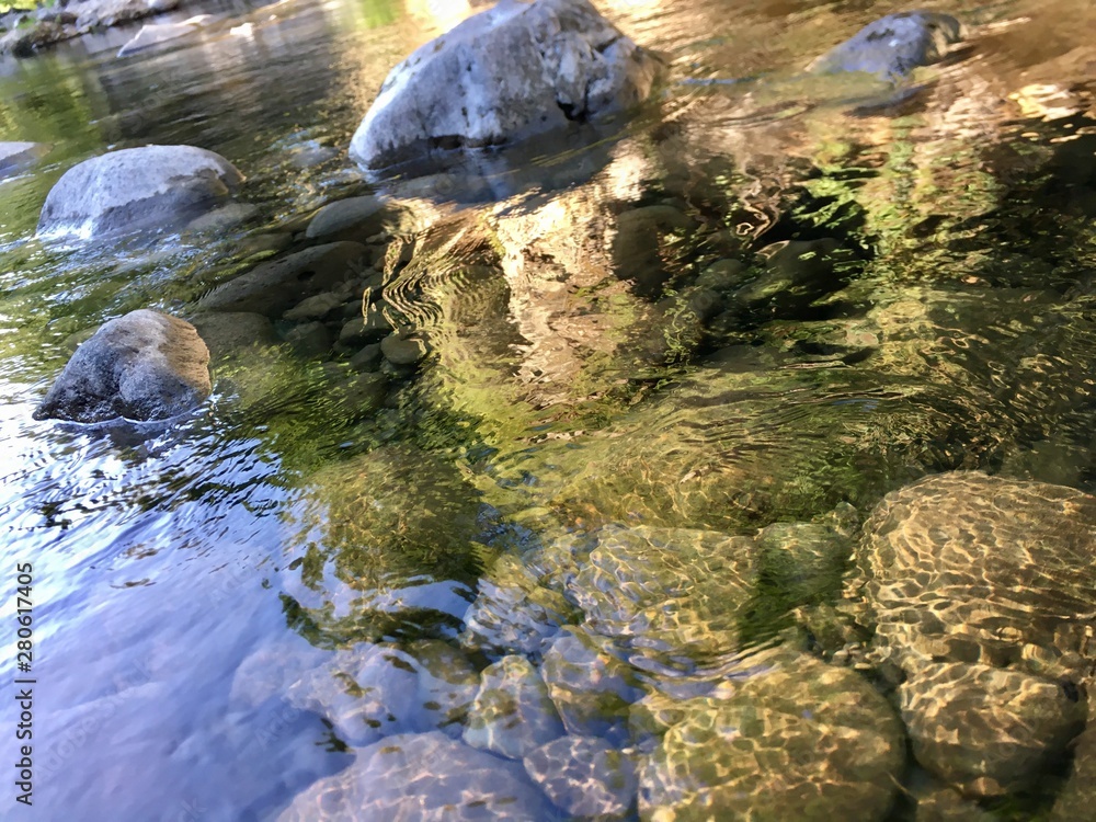 Fototapeta premium River rocks