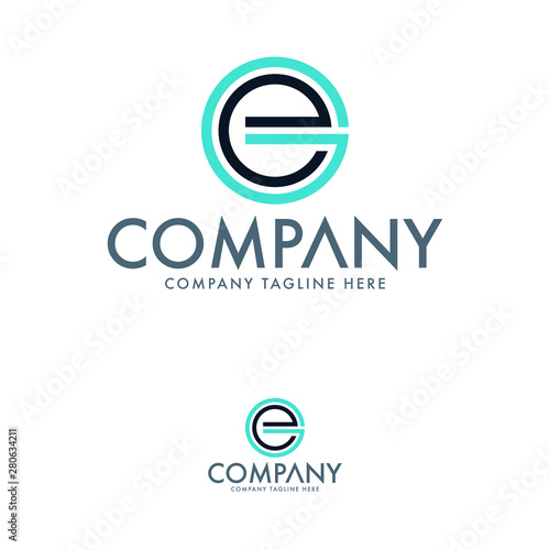 Free Download Letter EG Logo Design Template - GFXLoad